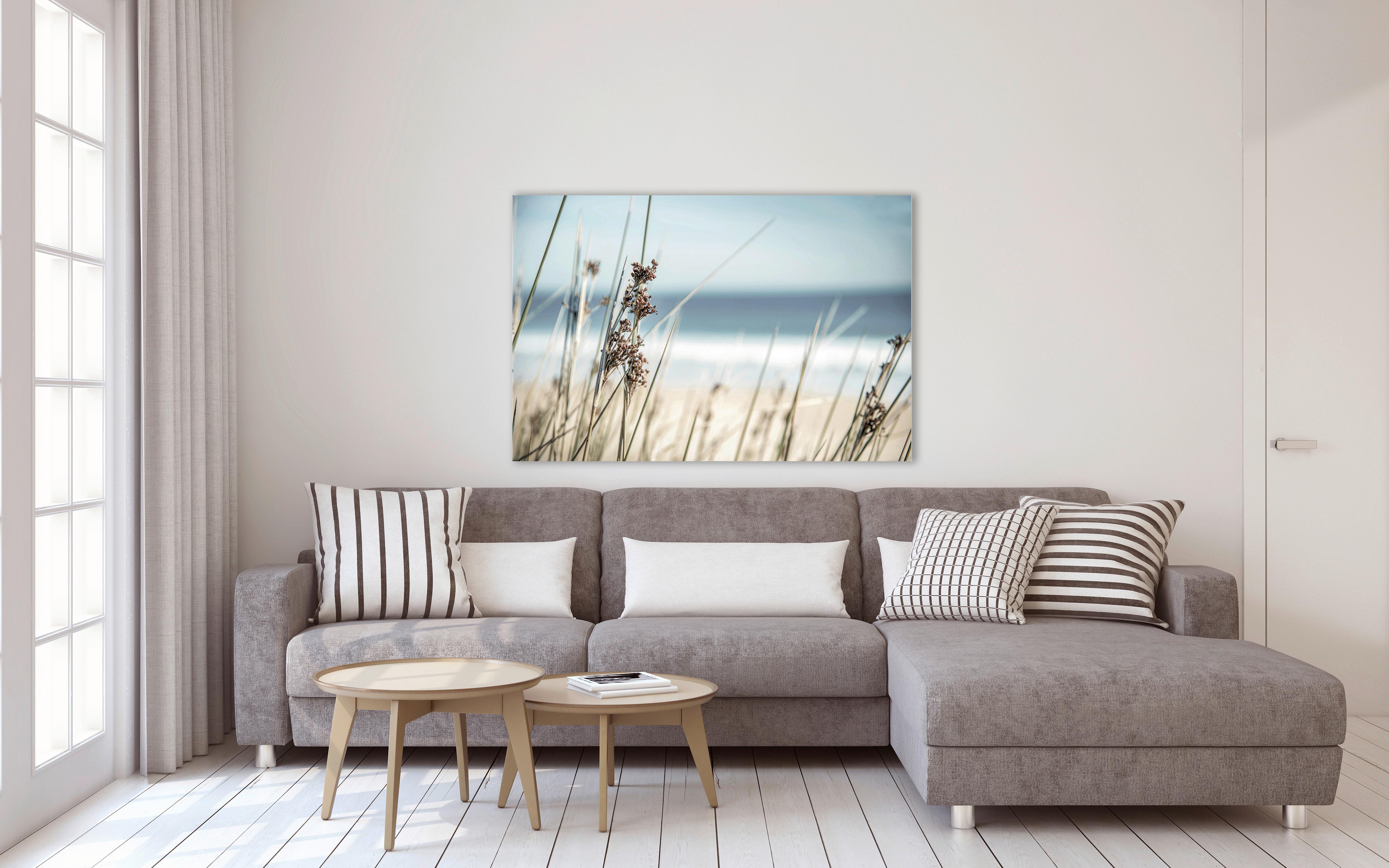 Slika U Blind Ramu Desteny - bela/bež, Osnovno, pločasti materijal (150/100/3.00cm) - Modern Living
