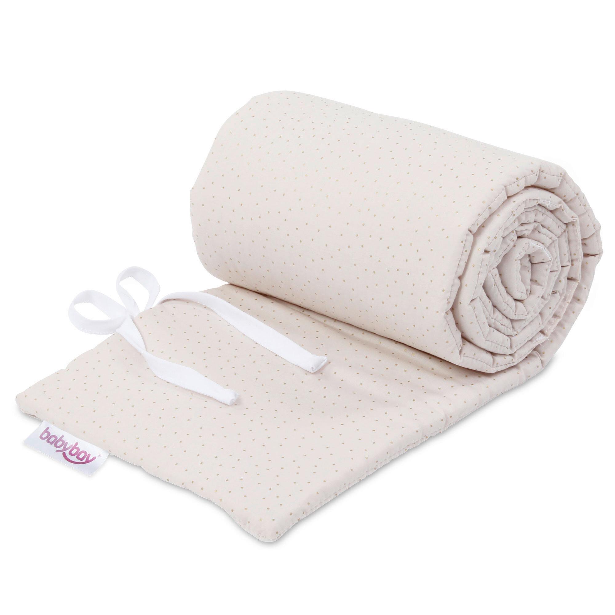 GNIAZDKO ORGANIC COTTON ROYAL - beżowy, Basics, tkanina (24/200cm) - Babybay