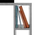 Beistelltisch in Schieferfarben - Schieferfarben, MODERN, Holzwerkstoff (50/60/30cm) - MÖMAX modern living