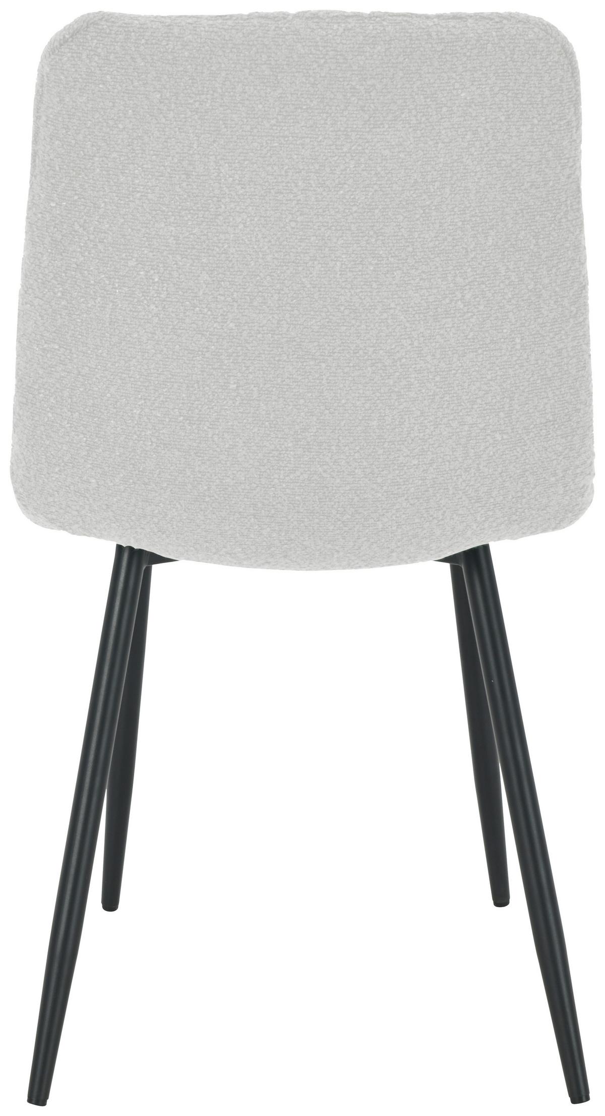 Scaun NINO - gri deschis/negru, Modern, lemn/metal (45/88/54,5cm) - Based