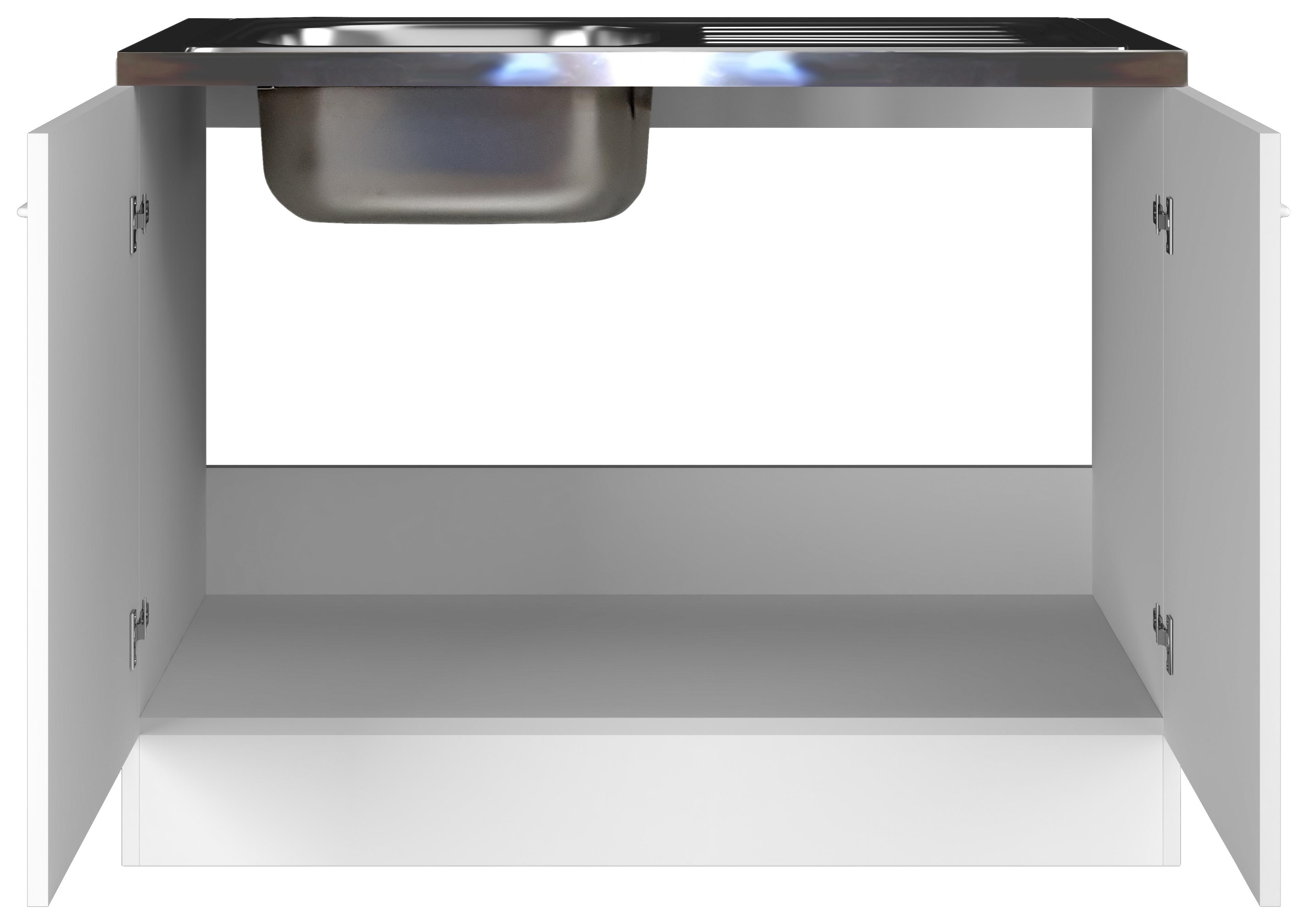 MASCĂ CHIUVETĂ BUCĂTĂRIE SPEED  DSPU 100-50 W - gri deschis/alb, Konventionell, material pe bază de lemn (100/85/50cm)
