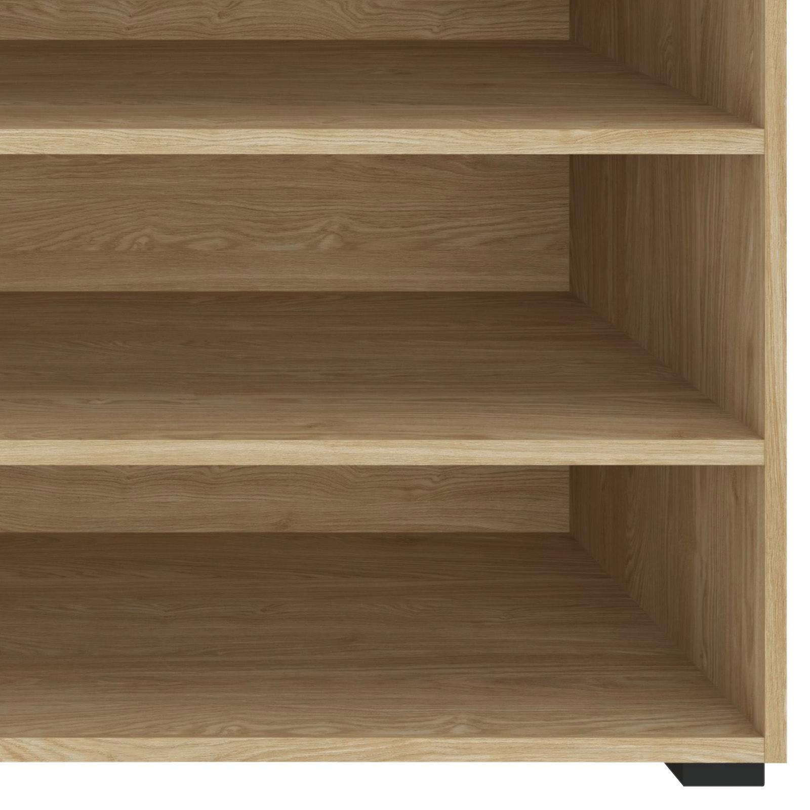 Etajeră UNIT-ELEMENTS MIDI - culoare lemn stejar, Modern, material pe bază de lemn (91,2/67,2/40cm) - Ondega