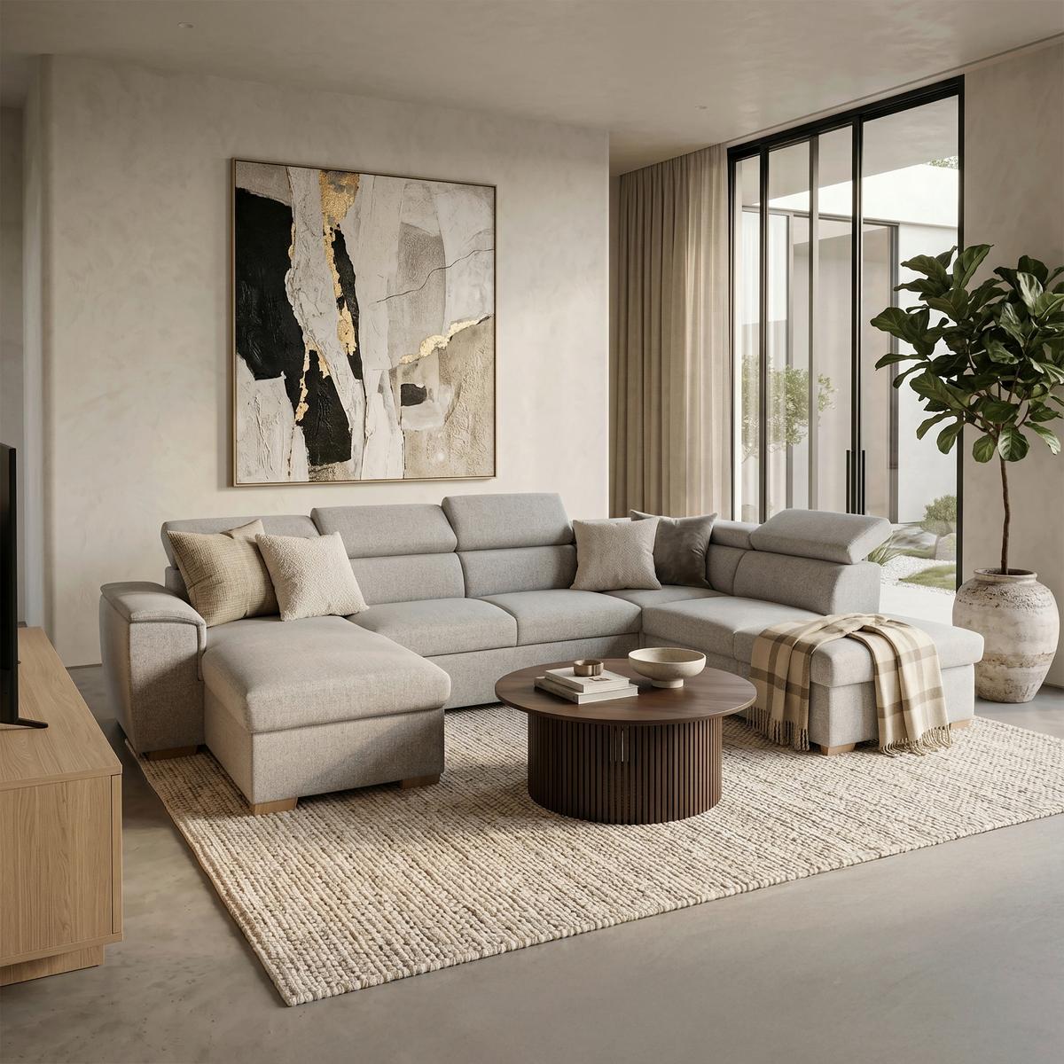 Kutna Garnitura Sanford - Moderno (326/94/216cm) - Modern Living