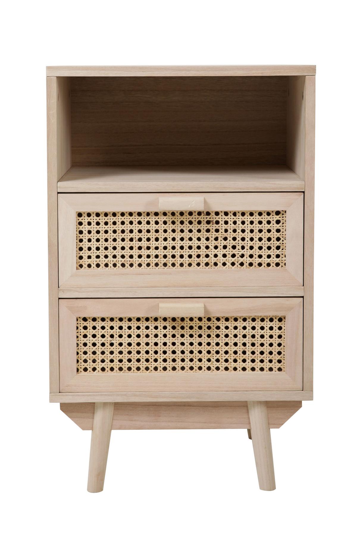 Komoda Ratan, Naravna Barva - naravne barve, Moderno, leseni material/les (42/68/36cm) - Livetastic