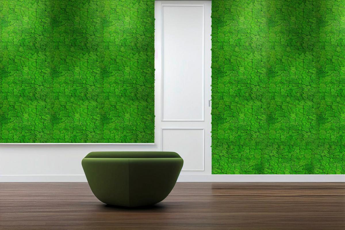 PANEL AKUSTYCZNY 11101 RICH GREEN - zielony, Konventionell, materiały naturalne (52/52/4cm) - Jangal