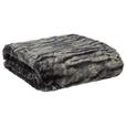Felldecke Lc in Schwarz/Weiß - Schwarz/Weiß, MODERN, Textil (130/170cm) - Premium Living Felldecke Lc in Schwarz/Weiß - Schwarz/Weiß, MODERN, Textil (130/170cm) - Premium Living