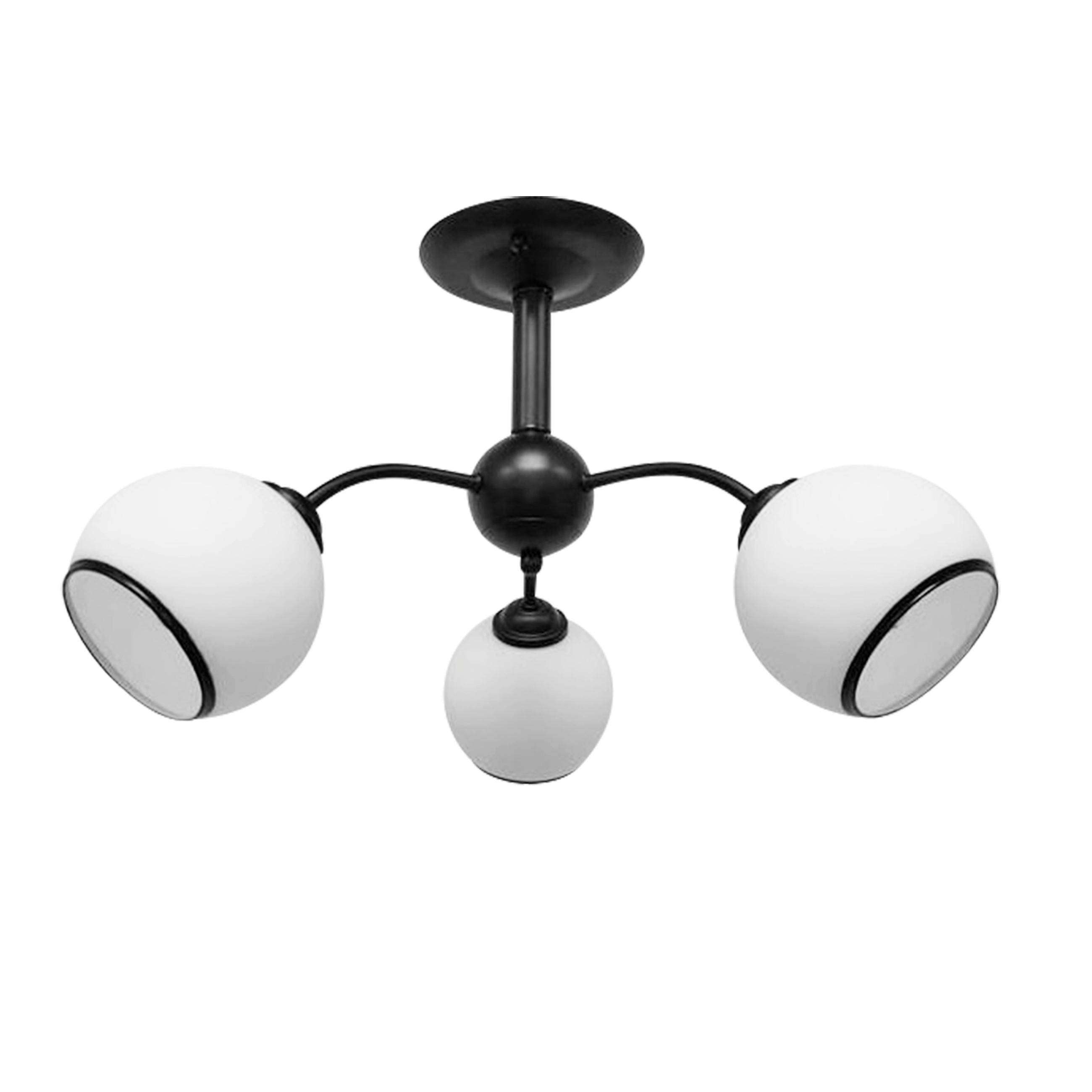Svjetiljka Stropna 33-26569 Marinen - bijela/crna, Konvencionalno, metal (56/30cm)