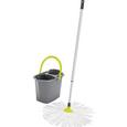 Bodenreinigungsset Eduard - Grau/Grün, Kunststoff (4mm) - Mömax modern living Bodenreinigungsset Eduard - Grau/Grün, Kunststoff (4mm) - Mömax modern living