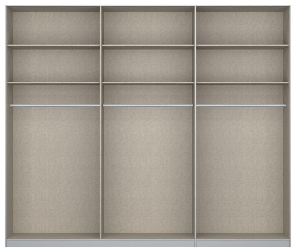 Ormar S Klasičnim Vratima Alabama - hrast Artisan/svijetlo siva, Moderno, drvni materijal (271/229/54cm) - Modern Living