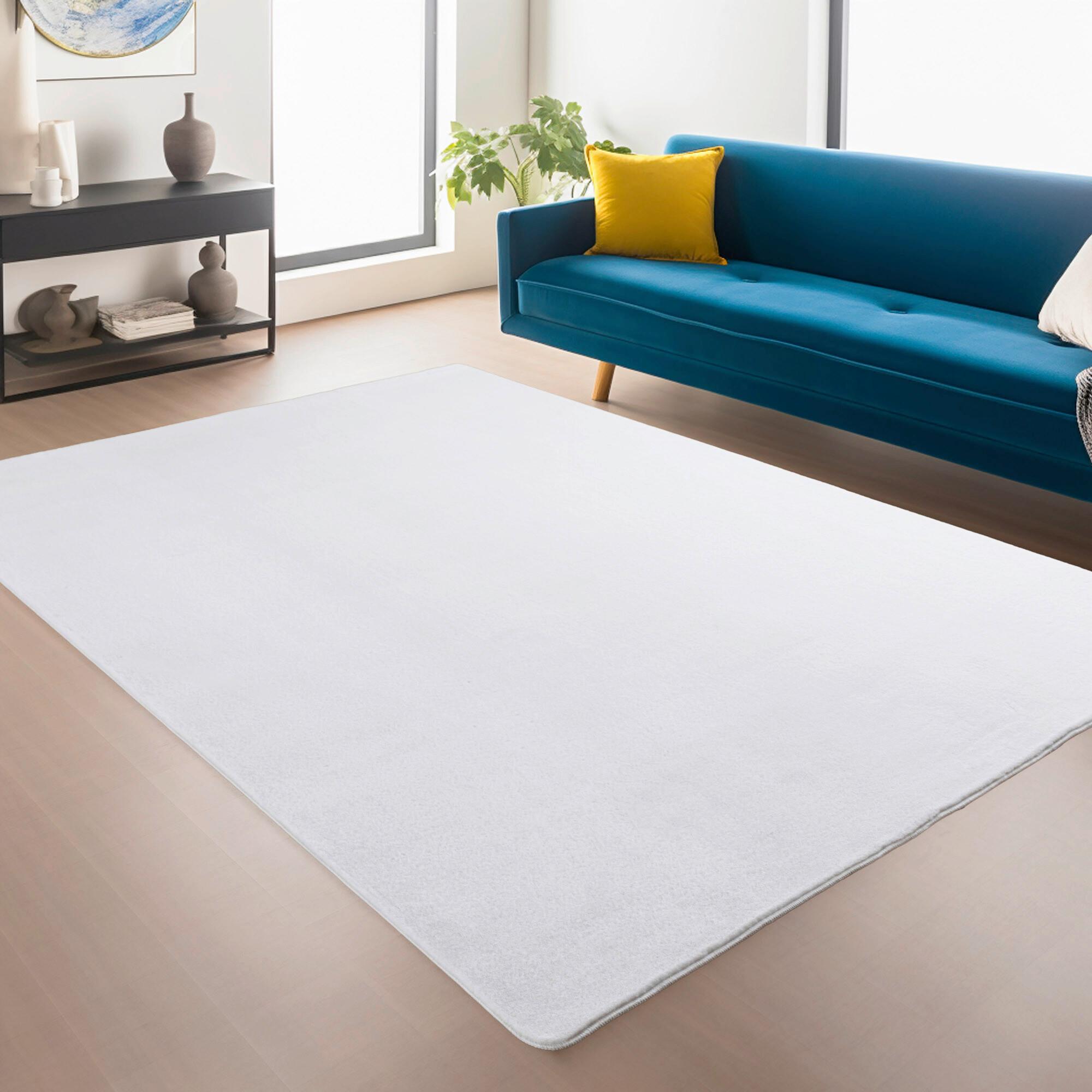 Tkana Preproga Joy, Bela, 60x100cm - bela, Design, tekstil (60/100cm)