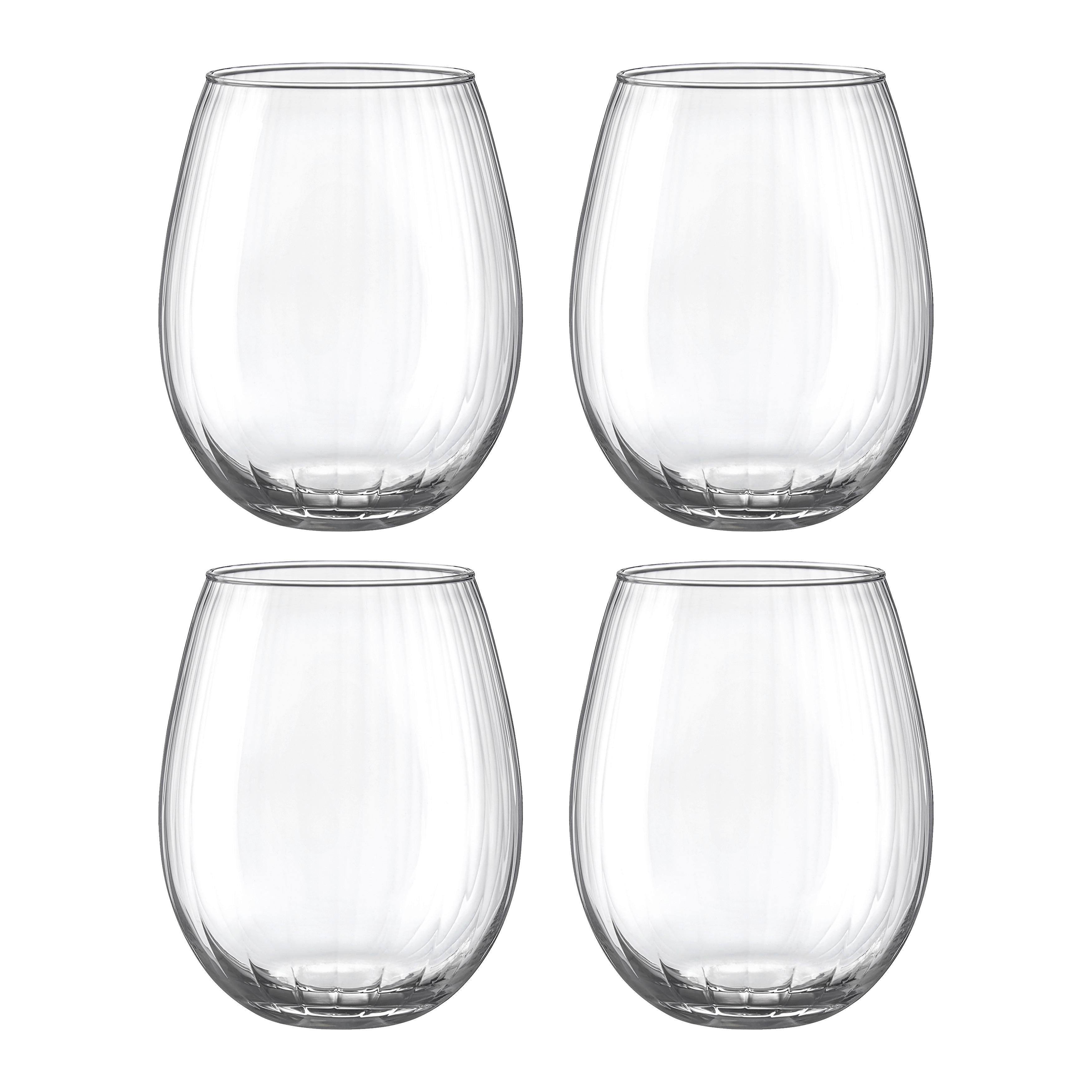 Gläserset Rosemary - Water Klar, 4-teilig - Klar, Modern, Glas - Mömax