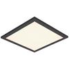 LED-TAKLAMPA JUO -TOP- - vit/svart, Modern, metall/plast (30/30/5,5cm) - Mömax