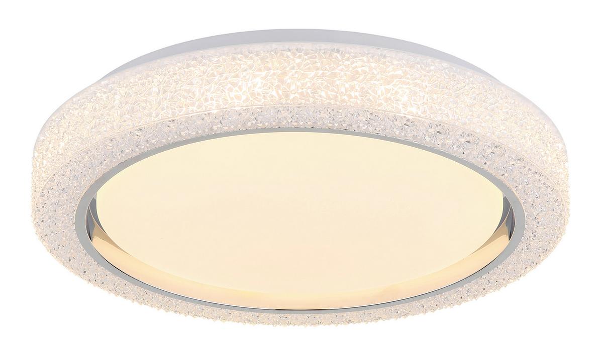 LED-DECKENLEUCHTE 41265CCT LIAMI - Weiss, Basics, Kunststoff/Metall (40/8cm) - Globo