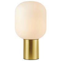 Tischleuchte Brooklyn Messingfarben max. 60 Watt - Messingfarben, Basics, Metall (24/24/44cm) - Markslöjd