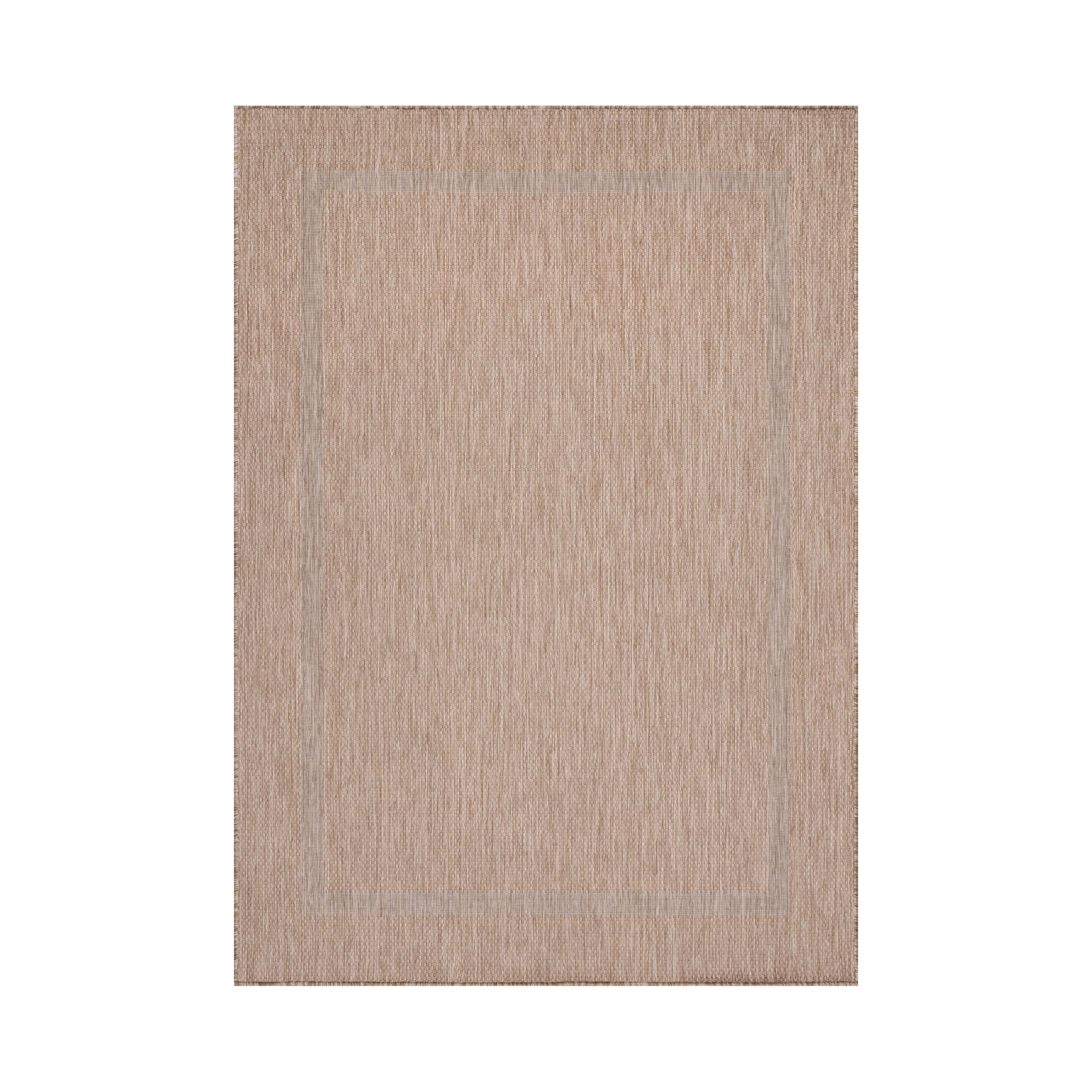 Flachwebeteppich Relax Beige ca. 60x100cm - Beige, Basics, Textil (60/100cm) - Novel