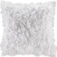 Zierkissen Rosalinde in Weiß, ca. 40x40cm - Weiß, ROMANTIK / LANDHAUS, Textil (40/40cm) - MÖMAX modern living