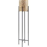 DONICZKA NA KWIATY GM60-4958 - czarny/kolor złoty, Lifestyle, metal (21,5/97,5cm) - Ambia Home