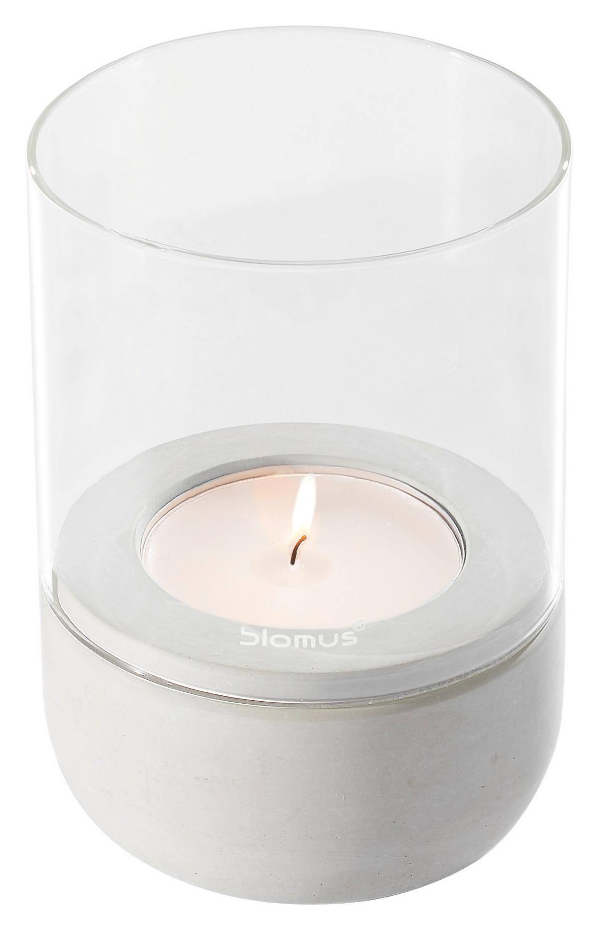 LATARENKA 65432 BLOMUS - szary, Basics, kamień/szkło (10/14cm) - Blomus