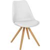 Kindersessel aus Textil/Holz in Weiß - Weiß, MODERN, Textil (39/57/40cm) - Zandiara