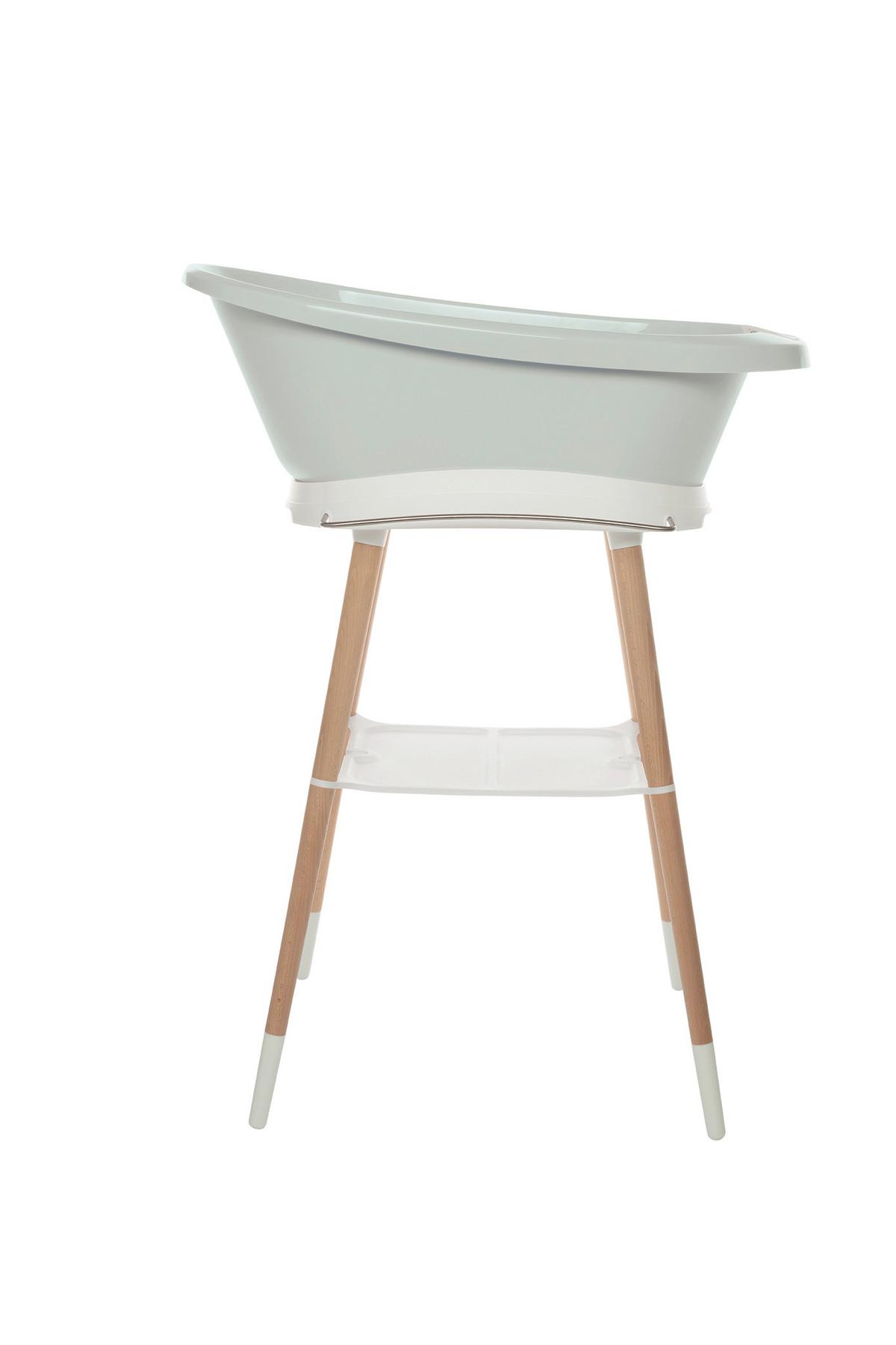 STOJAK NA WANIENKĘ SENSE - zielony, Basics, drewno (49,8/60/83,4cm) - Bebe Jou