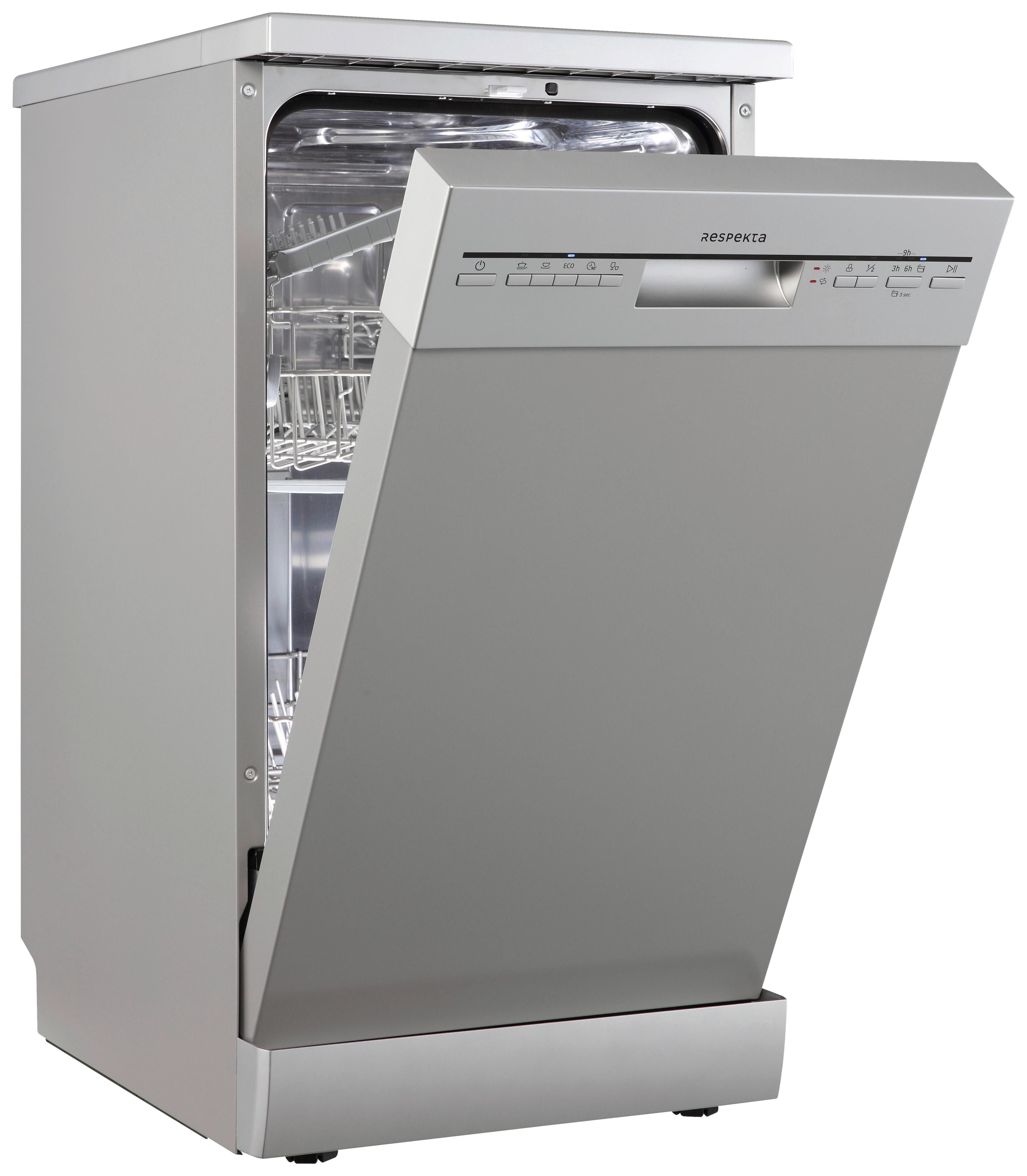 Pomivalni Stroj Gsps45si-12 - srebrne barve, Basics, kovina/umetna masa (44,8/84,5/60cm) - Respekta