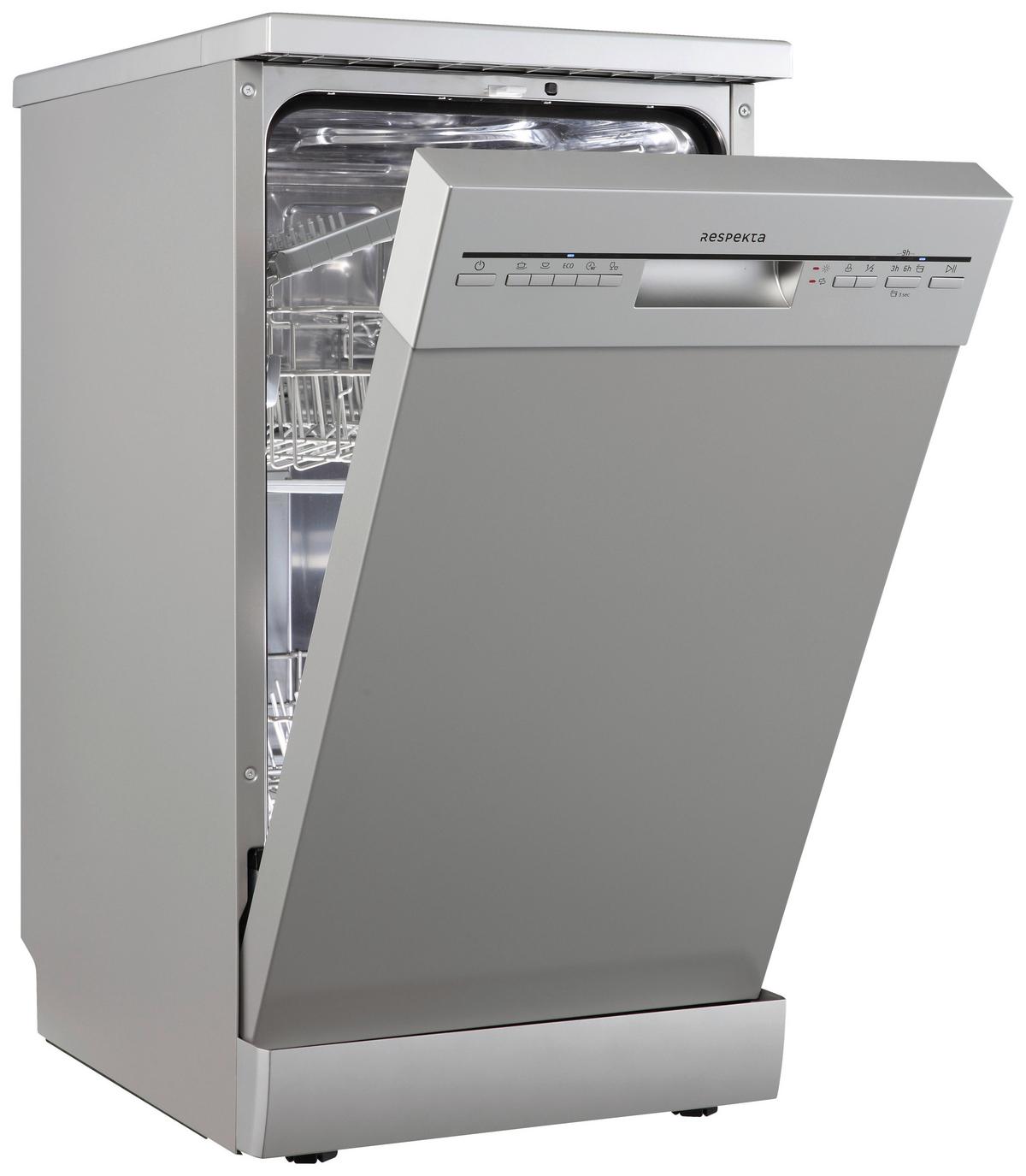 Pomivalni Stroj Gsps45si-12 - srebrne barve, Basics, kovina/umetna masa (44,8/84,5/60cm) - Respekta