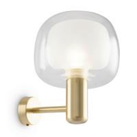 Wandleuchte Vision Goldfarben max. 60 Watt - Transparent/Goldfarben, Trend, Glas/Metall (21/18/22,7cm) - MAYTONI