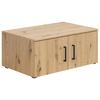 Nadogradnja Za Ormar Multi - hrast Artisan/crna, Moderno, drvni materijal/plastika (80/35/52cm) - Modern Living