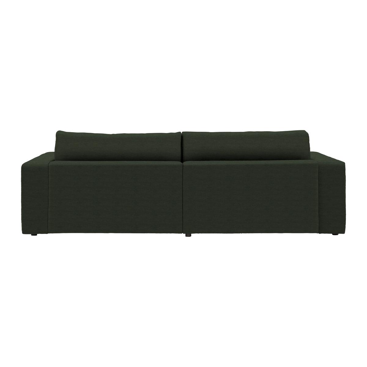 Ecksofa Fabiona links Grün - Schwarz/Grün, MODERN, Holz/Kunststoff (194/85/268cm) - Premium Living