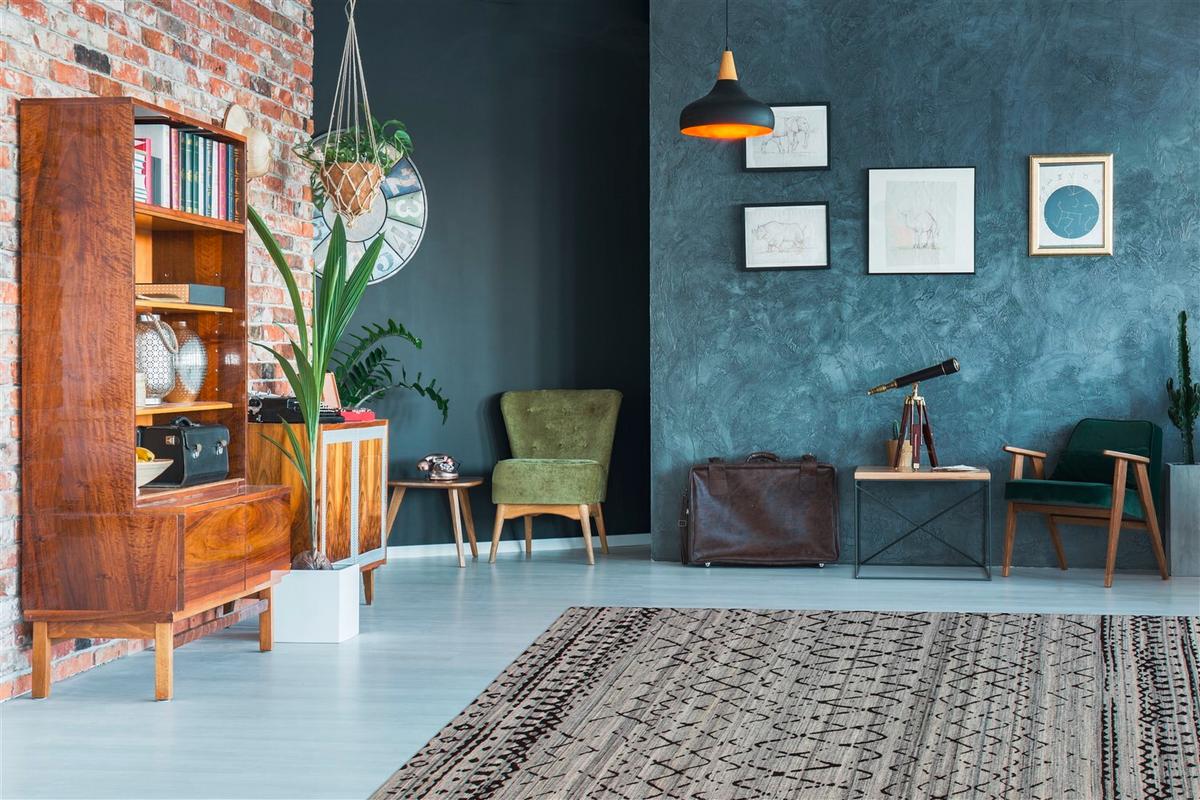 FLACHWEBETEPPICH PHOENIX 113 NATUR / GRAU - Naturfarben/Grau, Konventionell, Textil (160/230cm) - Kayoom