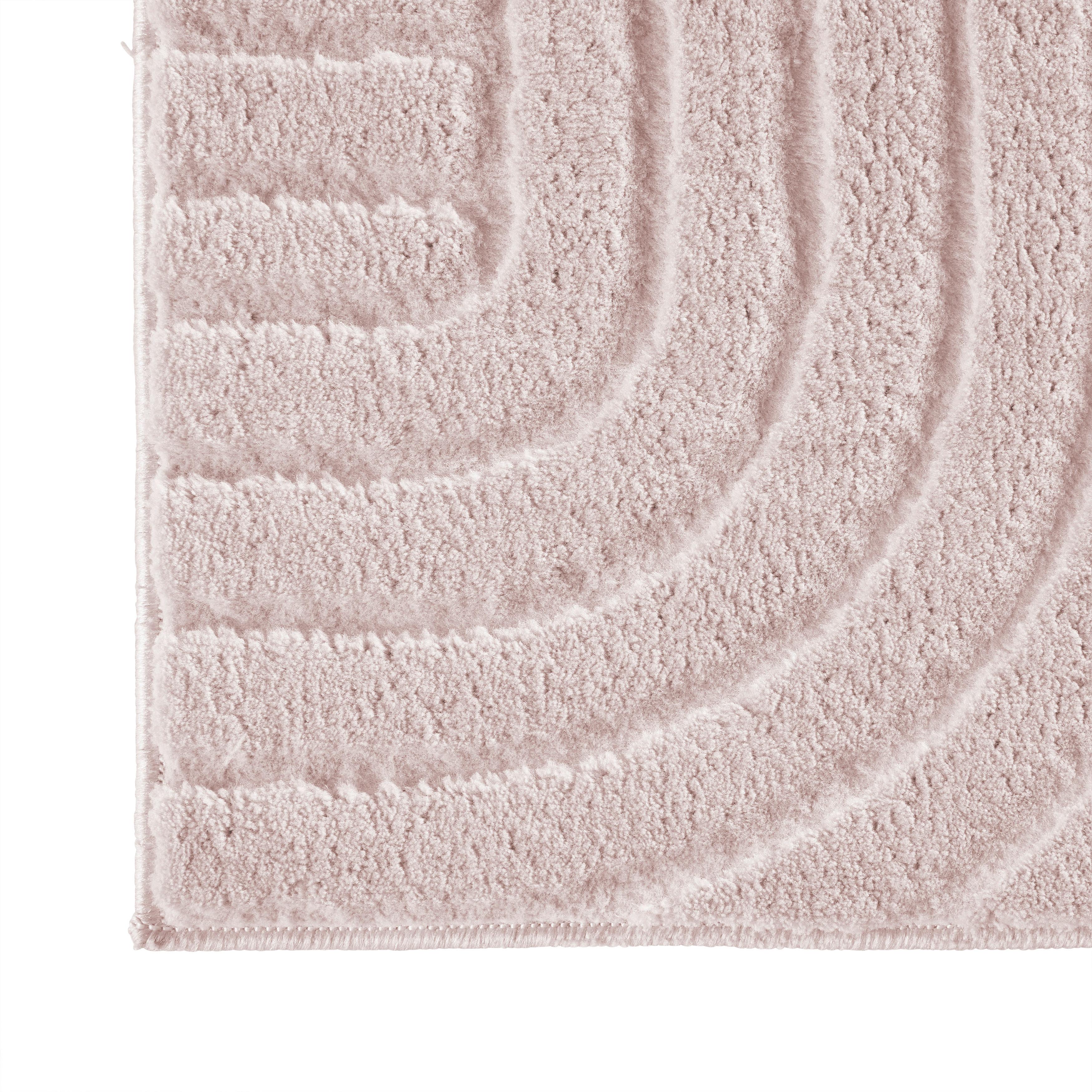 VÄVD MATTA ZEN WEAVE - rosa, Klassisk, textil (80/140cm) - Mömax