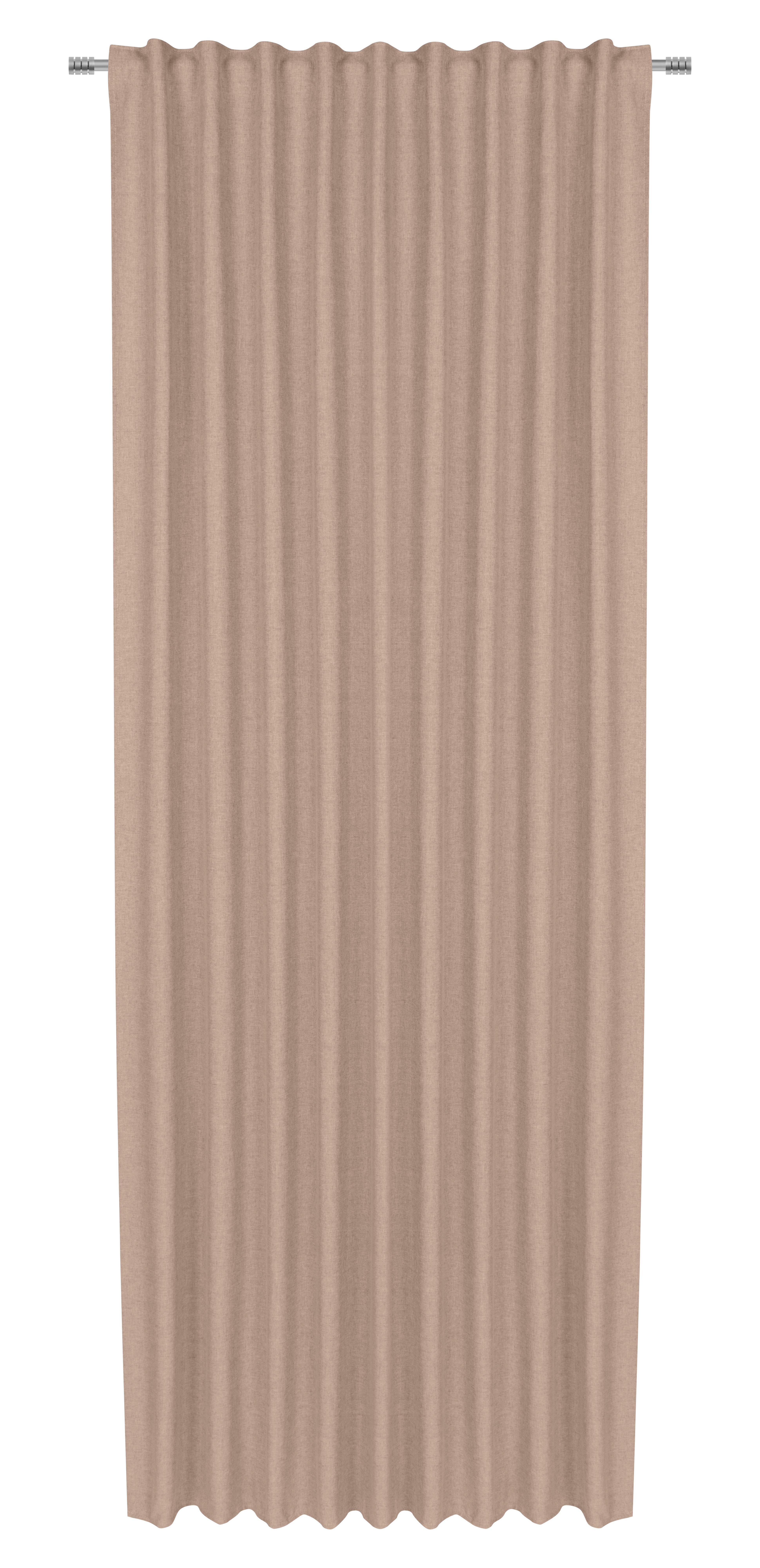 Gotova Zavjesa Ulrich - taupe, tekstil (135/245cm) - Modern Living