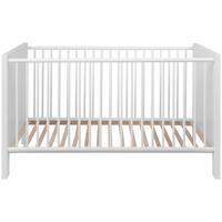 Otroška Posteljica Landwood, Bela, 70x140 - bela, Basics, leseni material/les (164/84/77cm) - MID.YOU