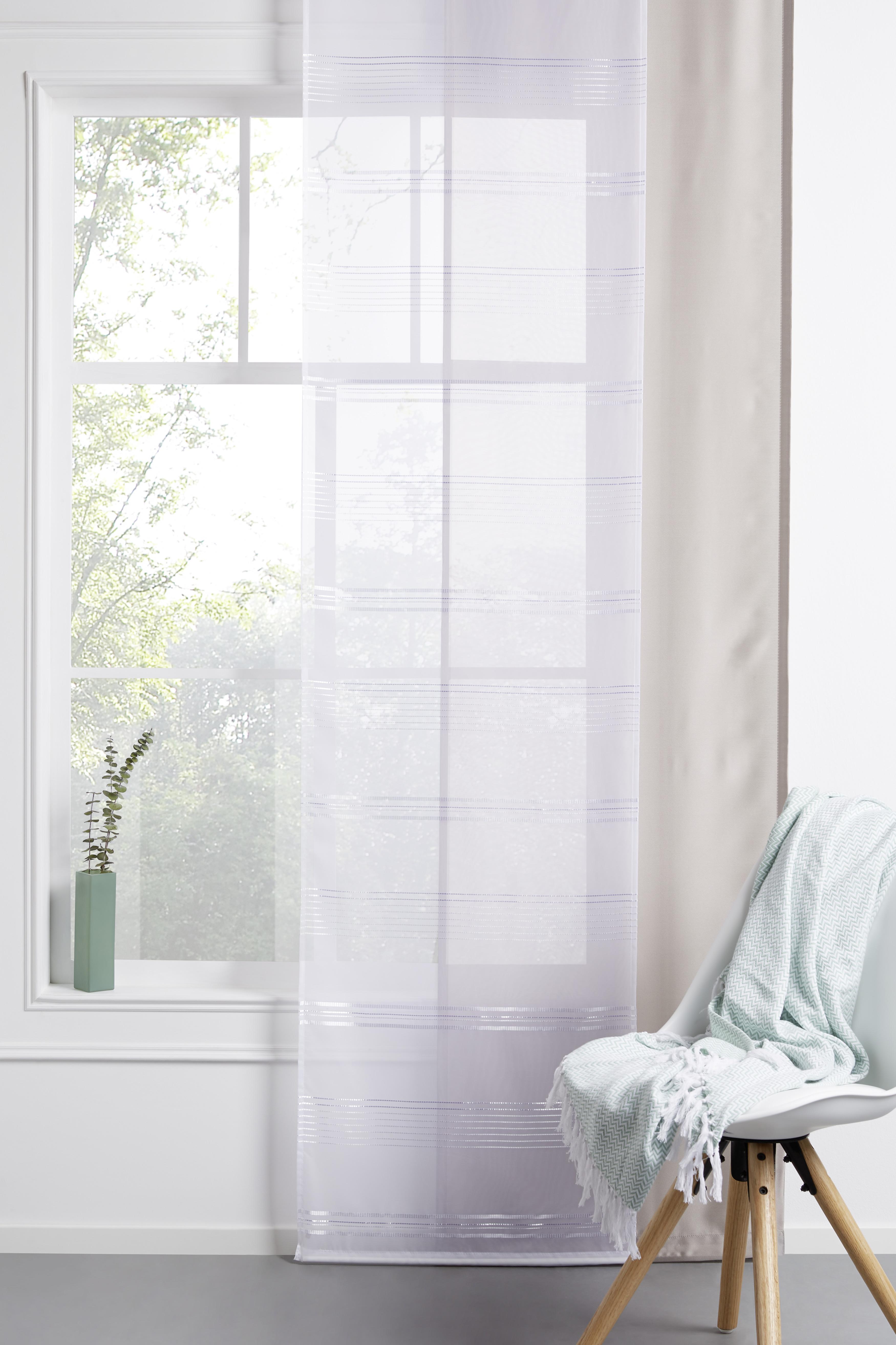 Vorhangschiene Style aus Aluminium ca. 160cm - Alufarben, Metall (160cm) - Premium Living