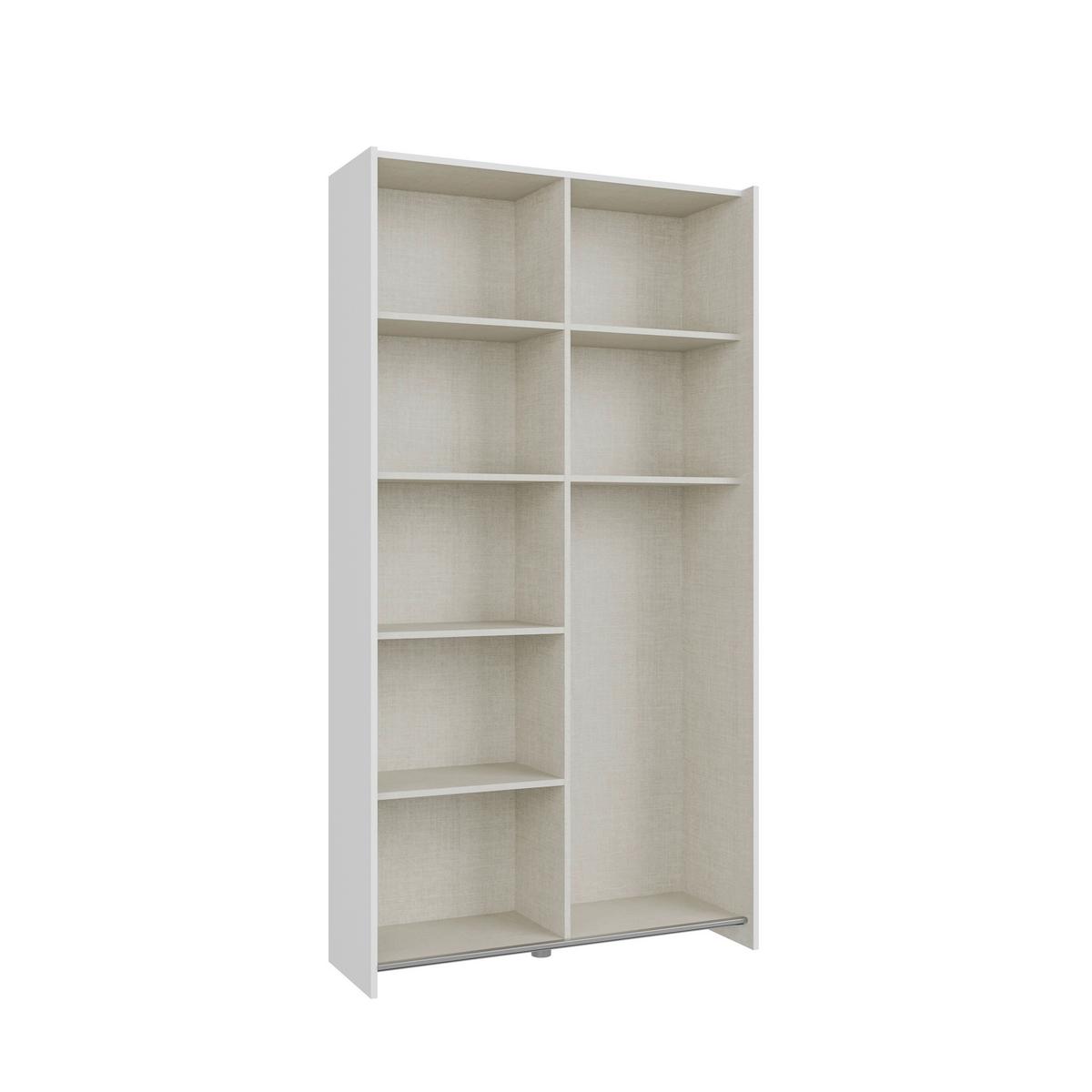 Ormar S Kliznim Vratima Home Nook - bijela, Basics, drvni materijal (100,1/190,5/39,1cm) - Modern Living