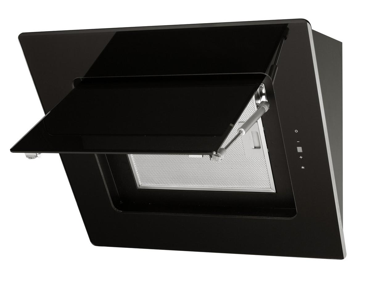 Dunstabzugshaube 9040/90BZ Schwarz - Schwarz, Basics, Metall (90/126/42cm) - PKM