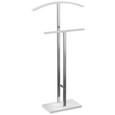 Valet Haine Helma - Alb/Crom, Modern, metal (48/100/20cm) Valet Haine Helma - Alb/Crom, Modern, metal (48/100/20cm)