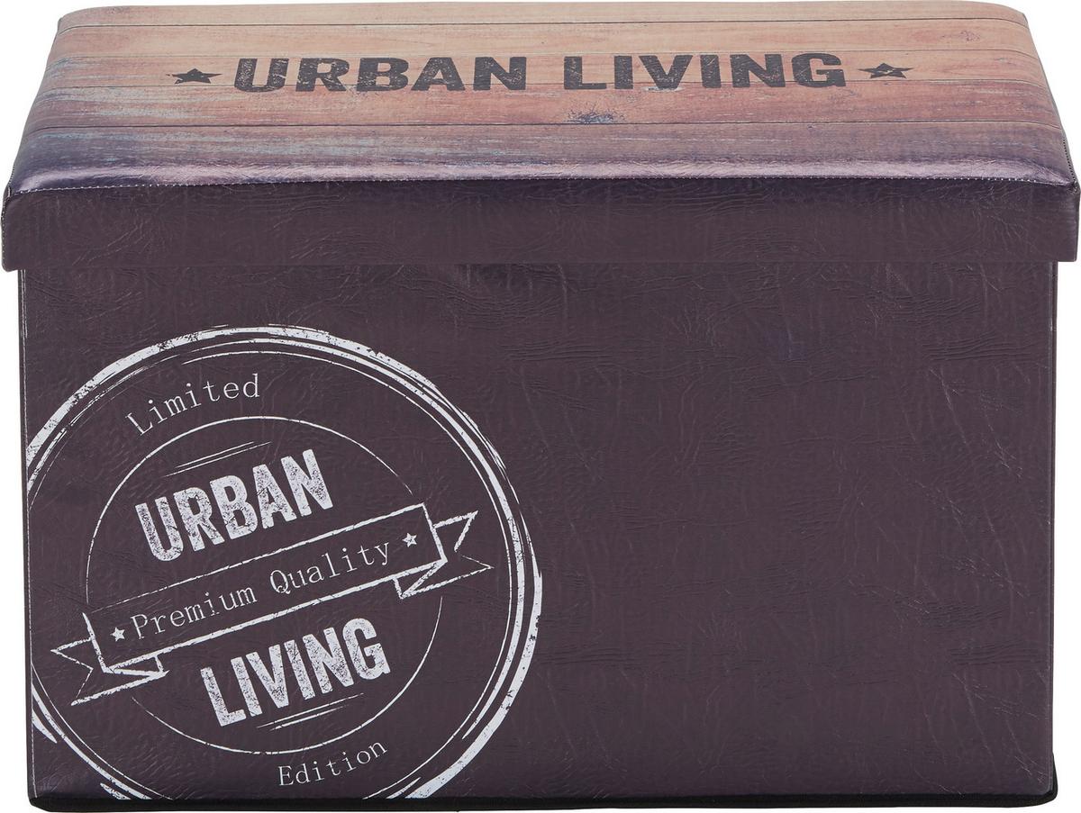 Tabure Urban Vintage - tamno smeđa, Lifestyle (65/40/40cm) - Modern Living