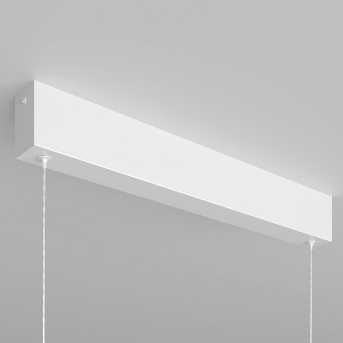 Hängeleuchte Step Weiß max. 30 Watt - Weiß, Basics, Metall (118,5/4/8cm) - MAYTONI