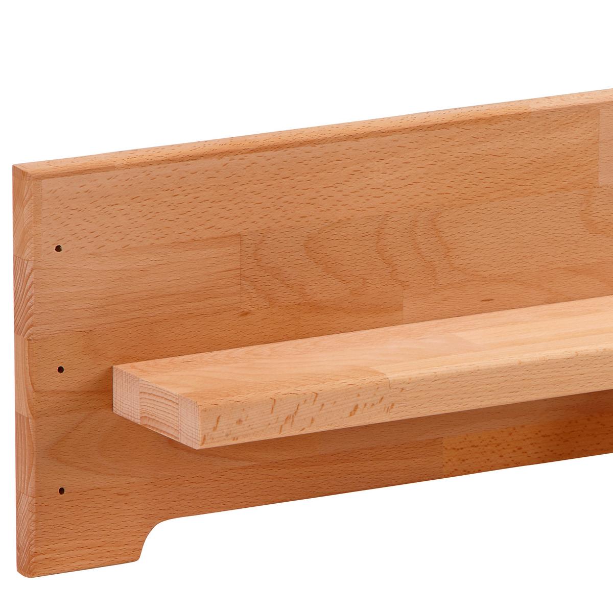 Raft pentru pat Elisabeth - duramen de fag, Konventionell, lemn (90/21/10cm)