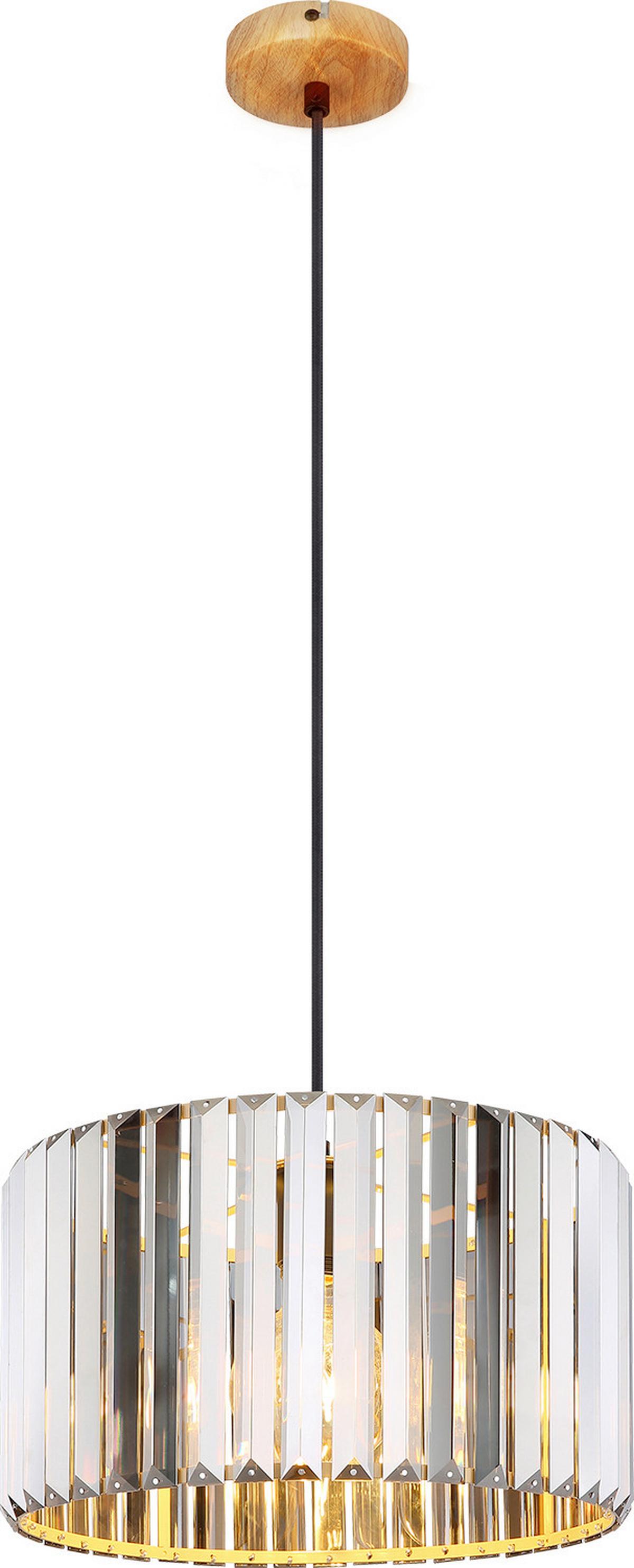 HÄNGELEUCHTE 30229146 RUN - gris/noir, Trend, métal/verre (35/120cm) - Globo