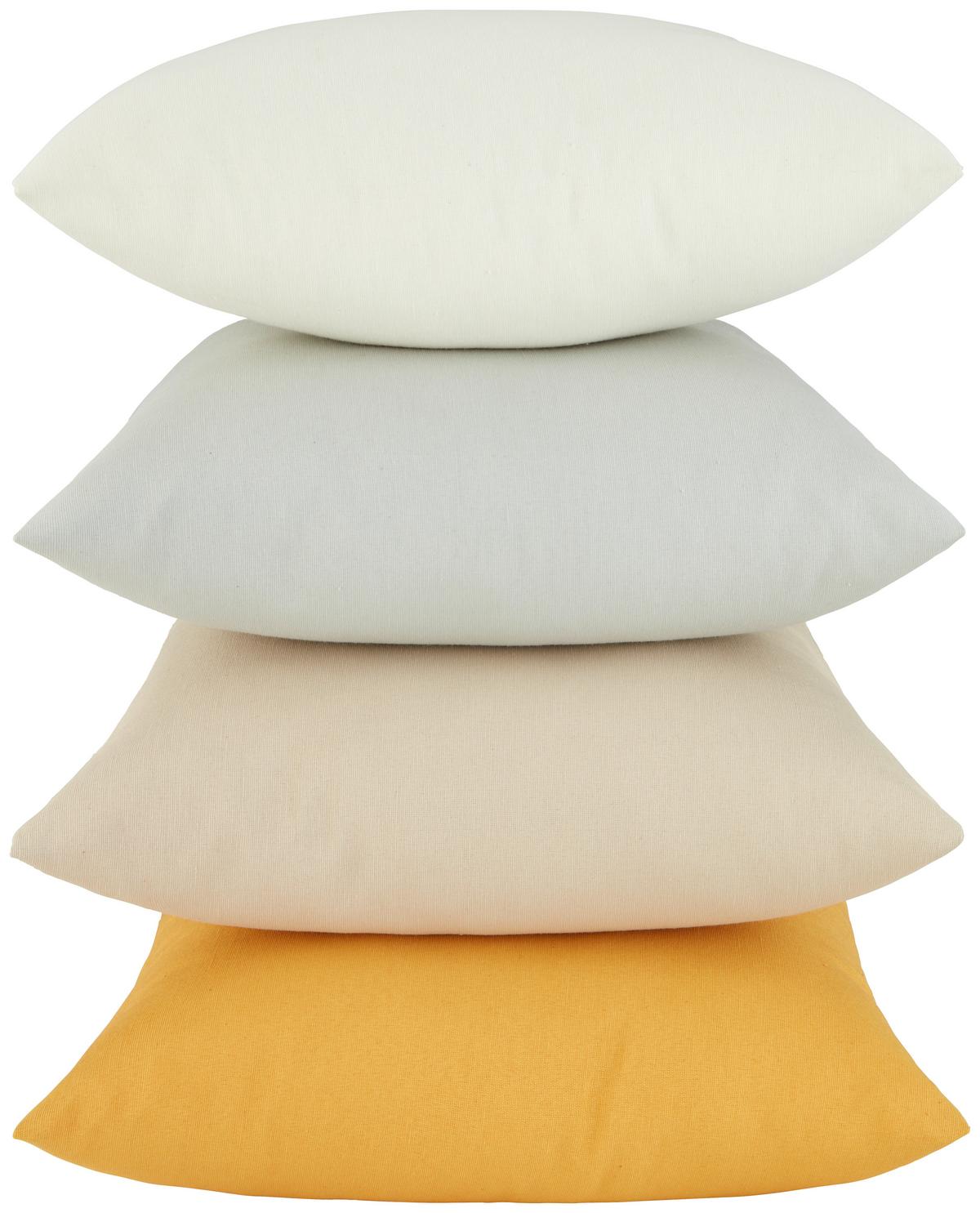Zierkissen Littlemex in Weiß ca. 38x38cm - Weiß, KONVENTIONELL, Textil (38/38cm) - Modern Living