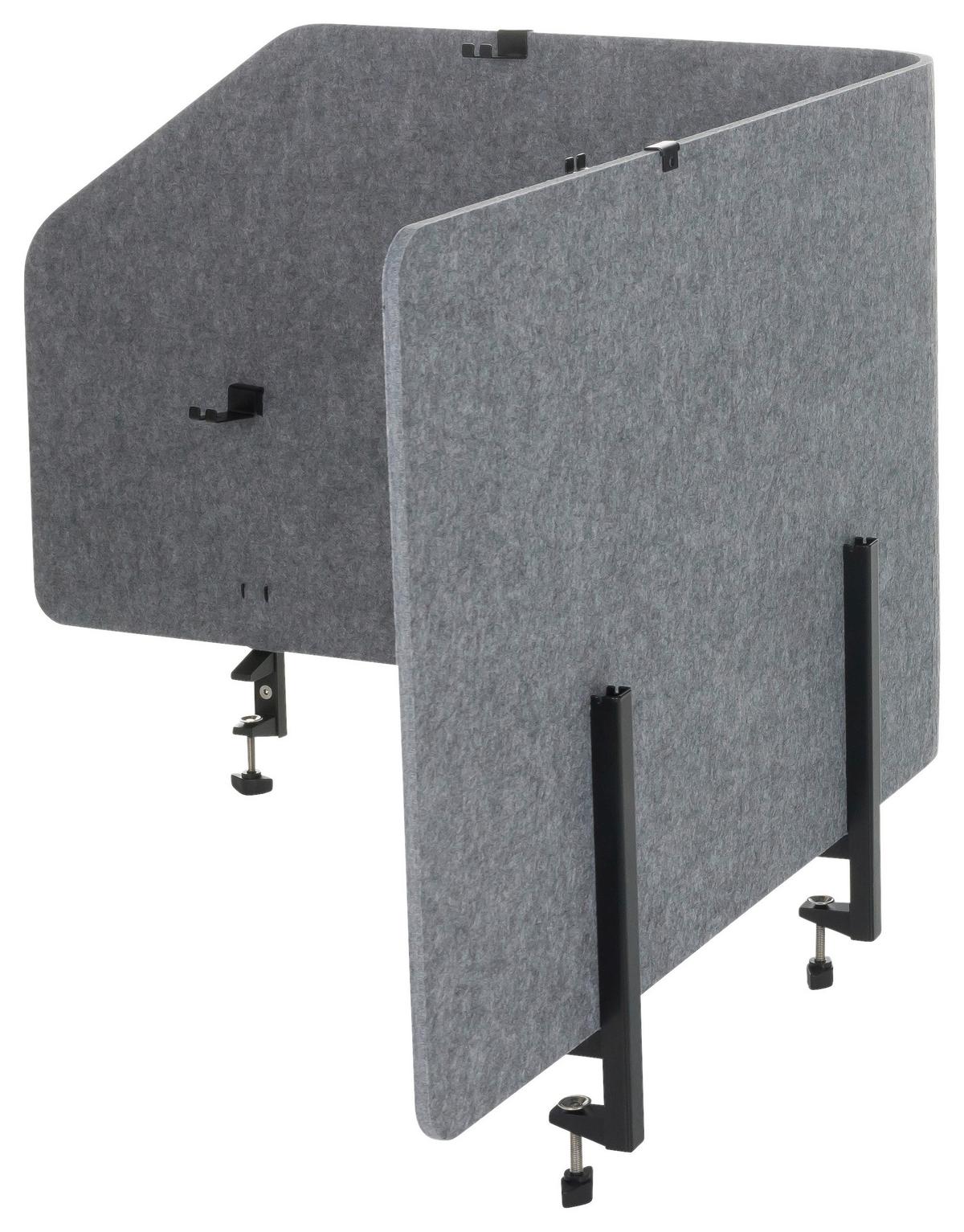 Pregradna Stena Flexmiut T Top, Siva - siva, Basics, kovina/umetna masa (160/50/1cm) - MID.YOU