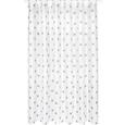 Duschvorhang Sterne, ca. 180x180cm - Petrol/Weiß (180/180cm) - MÖMAX modern living