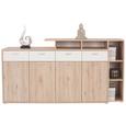 Komoda Tom - aluminij/bela, Moderno, umetna masa/leseni material (190/105/40cm) - Mömax modern living Komoda Tom - aluminij/bela, Moderno, umetna masa/leseni material (190/105/40cm) - Mömax modern living