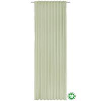 Draperie prefabricată Bio Luise - verde, Natur, textil (140/255-267cm) - ecoTree