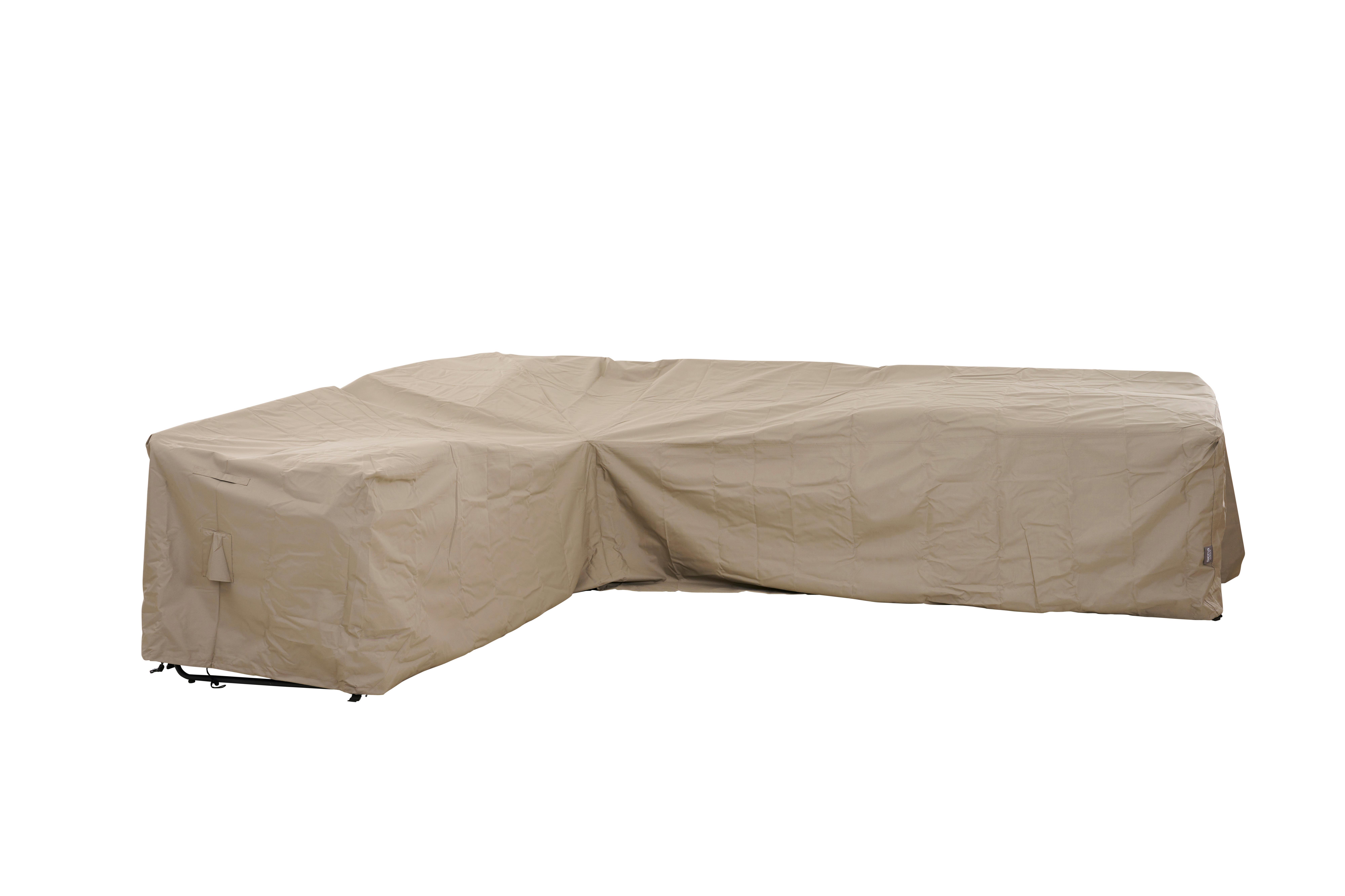 SCHUTZHÜLLE PLUS LOUNGE SCHUTZHÜLLE - Beige, MODERN, Kunststoff (255/70/330cm) - Siena Garden