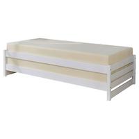 Stapelbett Nadine ca. 90x200 cm Kiefer Weiß - Weiß, KONVENTIONELL, Holz (90/200cm) - MID.YOU