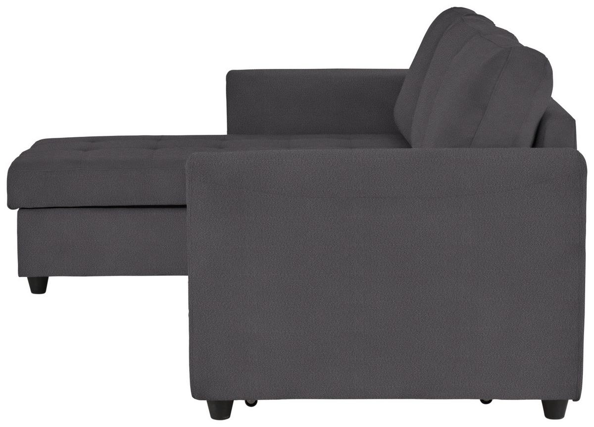 Kutna Garnitura River - antracit, Moderno, tekstil (245/145cm) - Modern Living