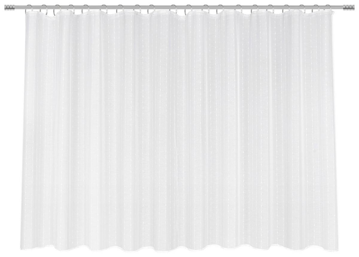 Készfüggöny Lisa 300/140 - fehér, Romantik / Landhaus, textil (300/145cm) - Modern Living